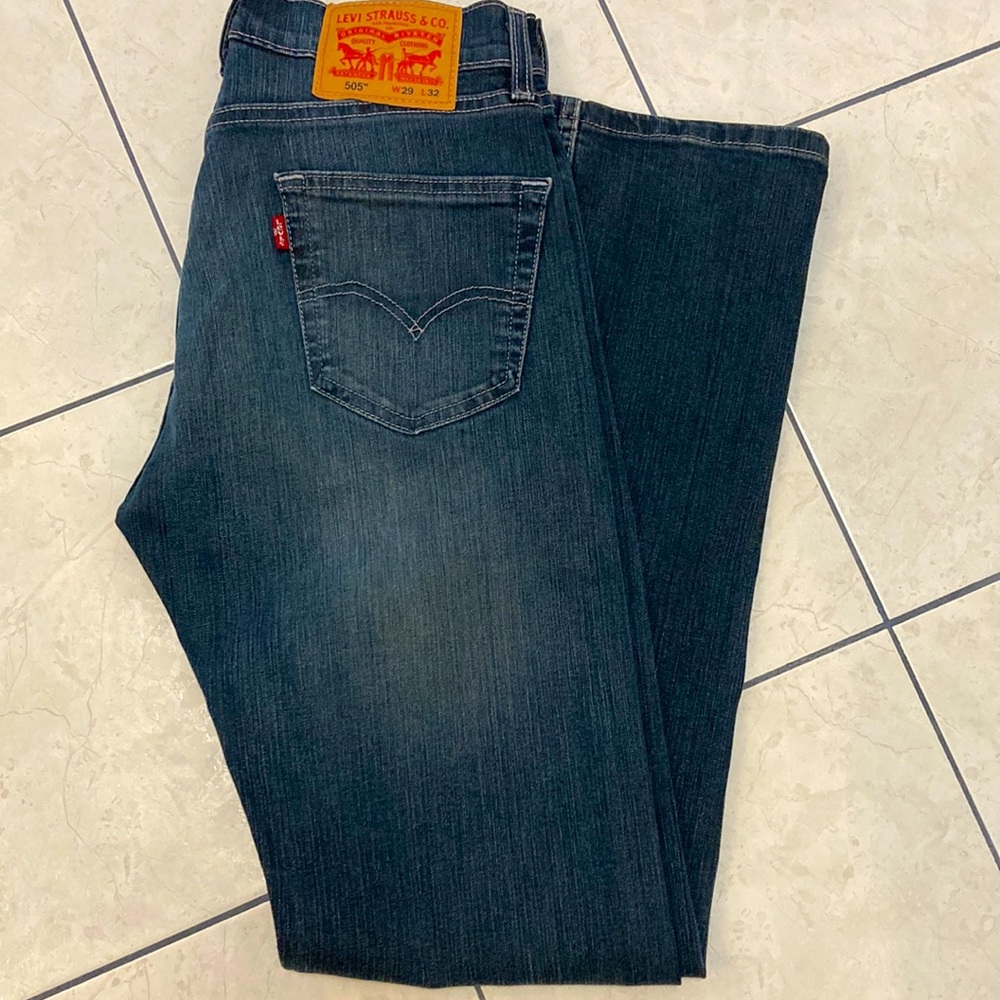Levi’s men’s 505 denim jean